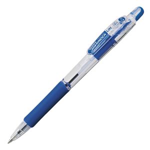 (まとめ) ゼブラ 油性ボールペン ジムノックUK 0.7mm 青 BN10-BL 1本  【×100セット】