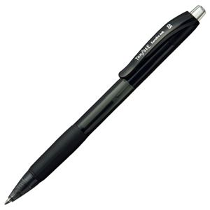 (まとめ) TANOSEE ノック式油性ボールペン（なめらかインク） 0.5mm 黒 1本  【×100セット】