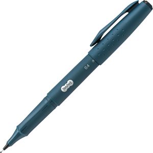 (まとめ) TANOSEE 水性サインペン 0.4 黒 1本  【×100セット】