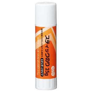 (まとめ) TANOSEE スティックのり 25g 1本  【×100セット】