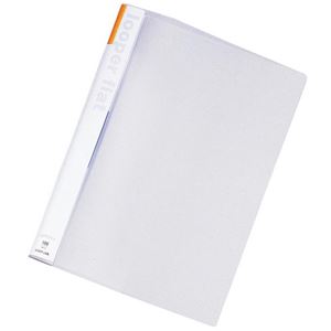 (まとめ) リヒトラブ ルーパーフラット A4タテ 2穴 100枚収容 黄 F-52-5 1冊  【×100セット】