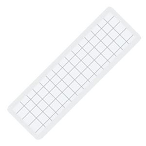 (まとめ) コクヨ マグネット見出し 19×75×1.2mm 白 マク-402W 1個  【×100セット】