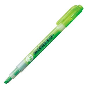 (まとめ) ゼブラ 蛍光オプテックス1 EZ 緑 WKS11-G 1本  【×300セット】