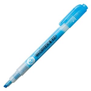 (まとめ) ゼブラ 蛍光オプテックス1 EZ 青 WKS11-BL 1本  【×300セット】