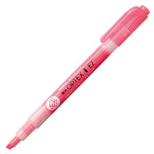 (まとめ) ゼブラ 蛍光オプテックス1 EZ ピンク WKS11-P 1本  【×300セット】