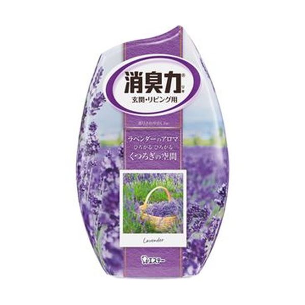 （まとめ）エステー お部屋の消臭力 ラベンダー400ml 1個【×20セット】