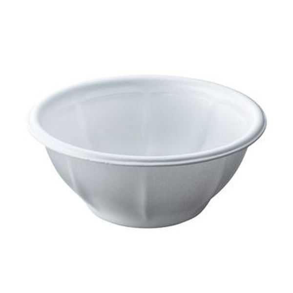 （まとめ）デンカポリマー 発泡どんぶり 中E-2ドンチユウ 1パック（50枚）【×20セット】