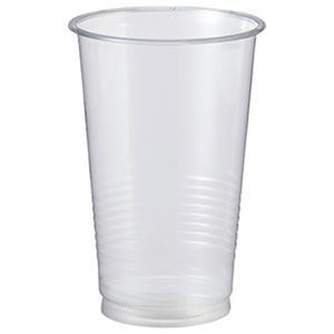 （まとめ）TANOSEE リサイクルPETカップ 420ml（14オンス）1パック（50個）【×20セット】 - 拡大画像