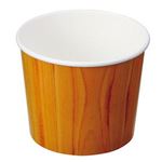 （まとめ）サンナップ 木柄スープカップ 395mlSC3940KN 1パック（40個）【×20セット】