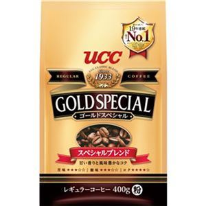 （まとめ）UCC ゴールドスペシャルスペシャルブレンド 400g（粉）1袋【×20セット】 - 拡大画像