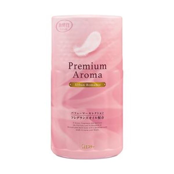 （まとめ）エステー トイレの消臭力 PremiumAroma アーバンロマンス 400ml 1セット（3個）【×10セット】