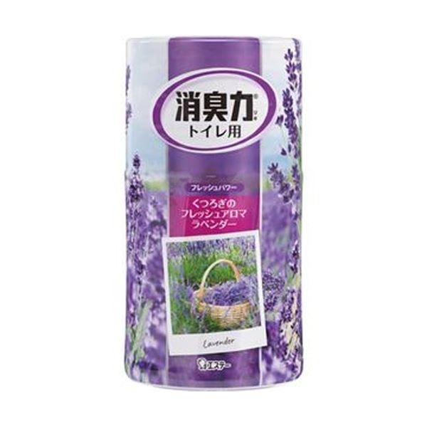 （まとめ）エステー トイレの消臭力 ラベンダー400ml 1セット（5個）【×10セット】