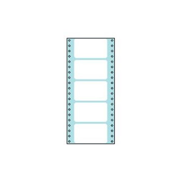 （まとめ）コクヨ 連続伝票用紙（タックフォーム）横4_5/10×縦10インチ（114.3×254.0mm）5片 ECL-126 1パック（100シート）【×5セット】