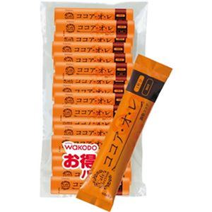 （まとめ）アサヒグループ食品 WAKODOココア・オ・レ スティック 1袋（50本）【×5セット】 - 拡大画像