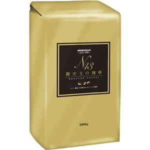 （まとめ）サッポロウエシマコーヒー 鑑定士の珈琲2000g（粉）1袋【×5セット】 - 拡大画像