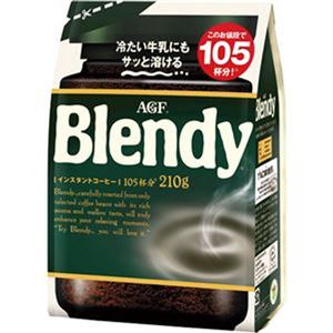 （まとめ）味の素AGF ブレンディ 210g 1セット（3袋）【×5セット】 - 拡大画像