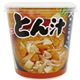 （まとめ）神州一味噌 おいしいね！！とん汁カップ 59g 1セット（18食：6食×3ケース）【×5セット】 - 縮小画像1