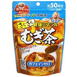 （まとめ）伊藤園 さらさらむぎ茶 インスタント40g 1セット（6パック）【×5セット】 - 拡大画像