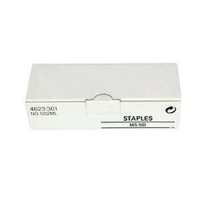 （まとめ）コニカミノルタ ステープル針FS-609用（MS-5D）4623361 1箱（15000針：5000針×3個）【×3セット】