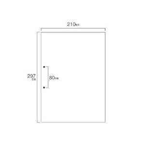 （まとめ）TANOSEE スマイル用LBP用紙 A4汎用白紙 分割なし 2穴 1セット（1000枚：500枚×2箱） 【×3セット】