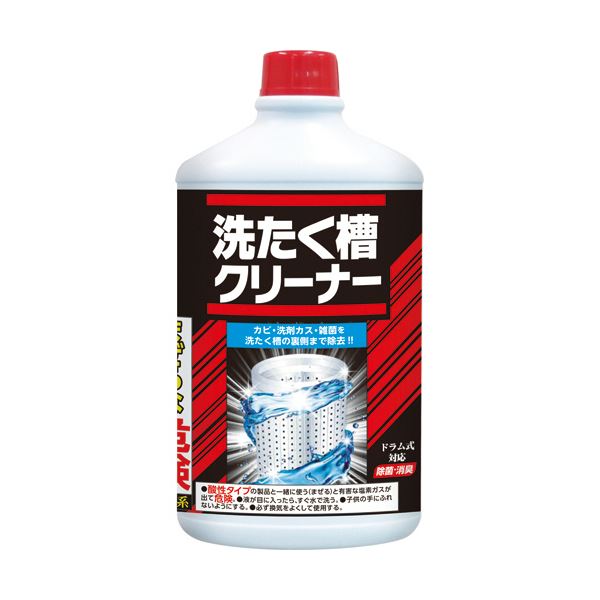 （まとめ）カネヨ石鹸 洗たく槽クリーナー 550g 1セット（24本） 【×3セット】