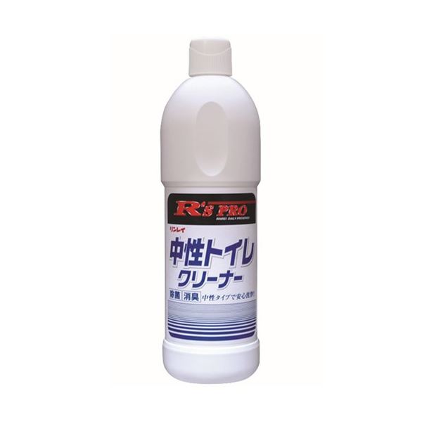 （まとめ）リンレイ RS PRO 中性トイレクリーナー 800ml 1本 【×10セット】