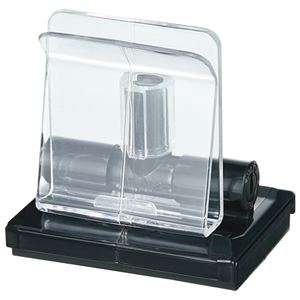 （まとめ）ポップワン ボードスタンド マグネットタイプ 黒 22579 1パック（2個） 【×10セット】