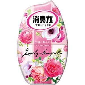 （まとめ）エステー お部屋の消臭力 ラブリーブーケ 400ml 1個 【×10セット】