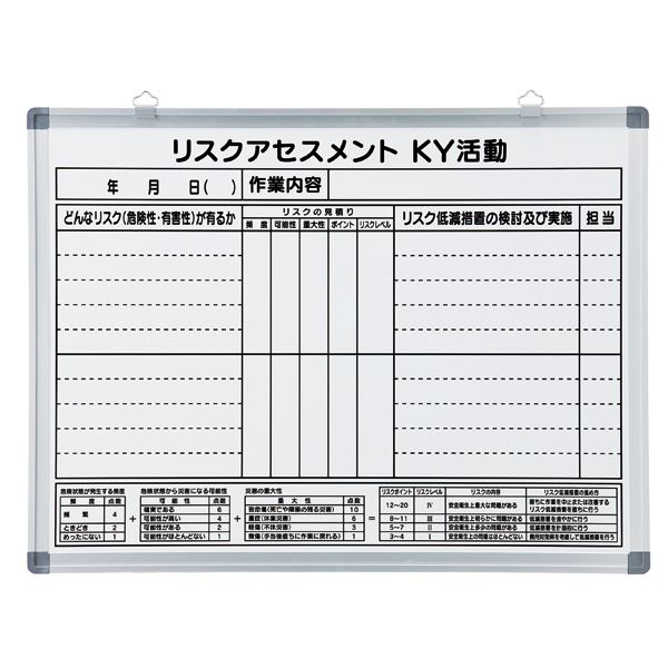 KYボード リスクアセスメント KY活動 RA-B【代引不可】