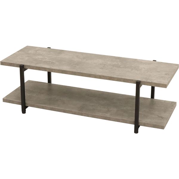 TV台 グレー 組立品【代引不可】