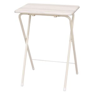 折畳テーブル Mサイズ グレー×ホワイト