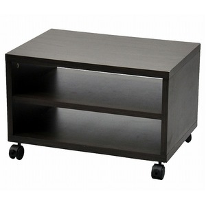 キャスター付フリーラック S ブラウン【代引不可】