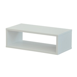 リビング収納 幅60cm×奥行30cm×高さ20cm 6020 オークホワイト 組立品 オープンラックシステム マルチ収納棚 テレビ台 本棚