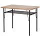 ダイニングテーブル(リビングテーブル) JOKER 幅90cm 木製/杉古材×スチール 木目調 - 縮小画像1