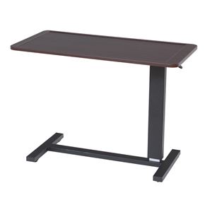 昇降式テーブル(サイドテーブル/補助机) フォロン 幅90cm 天板フチ/キャスター付き 商品写真2