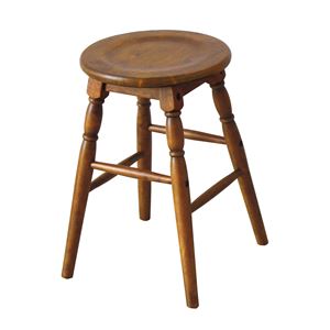 スツール hommage Low Stool ブラウン 【組立品】
