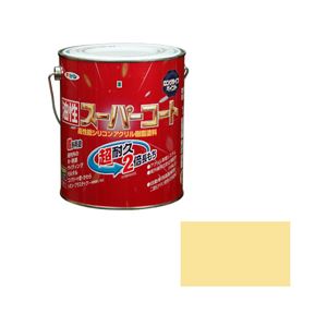 アサヒペン AP 油性スーパーコート 1.6L アイボリー 商品写真