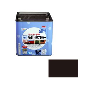 アサヒペン AP 水性多用途カラー 10L 黒 商品写真