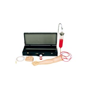 上肢注射訓練模型(看護実習モデル人形) 皮膚・血管・模擬血液用原液(100cc)付き M-117-1 商品写真