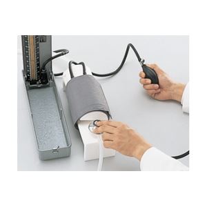 血圧測定原理学習用シミュレーター/看護実習モデル 「けつあつくん」 軽量・コンパクト M-154-0 商品写真3