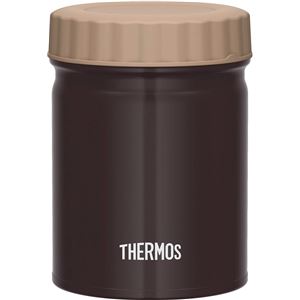 【THERMOS サーモス】 真空断熱スープジャー/フードコンテナー 【ブラック BK】 500ml クリックオープン構造 丸洗いOK