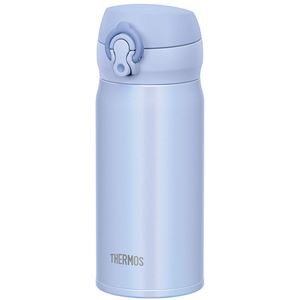 【THERMOS サーモス】 水筒/真空断熱ケータイマグボトル 【パウダーブルー PWB】 350ml 軽量 ワンタッチ・オープン JNL-354