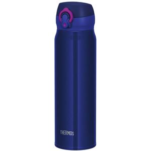 【THERMOS サーモス】 水筒/真空断熱ケータイマグボトル 【ネイビーピンク NV-P】 600ml 軽量 ワンタッチ・オープン JNL-604