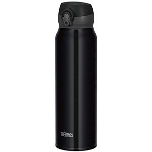 【THERMOS サーモス】 水筒/真空断熱ケータイマグボトル 【パールブラック PBK】 750ml 軽量 ワンタッチ・オープン JNL-754