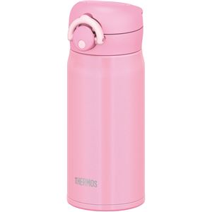 【THERMOS サーモス】 水筒/真空断熱ケータイマグボトル 【ピンク P】 350ml 軽量 ワンタッチ・オープン JNR-351