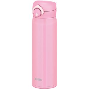 【THERMOS サーモス】 水筒/真空断熱ケータイマグボトル 【ピンク P】 500ml 軽量 ワンタッチ・オープン JNR-501