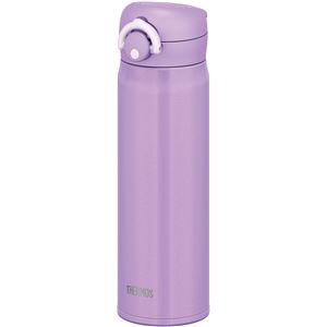 【THERMOS サーモス】 水筒/真空断熱ケータイマグボトル 【パープル PL】 500ml 軽量 ワンタッチ・オープン JNR-501