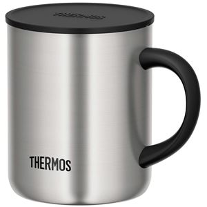 【THERMOS サーモス】 真空断熱マグカップ/コップ 【ステンレス S 350ml】 フタ付き 保温・保冷