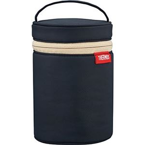 【THERMOS サーモス】 スープジャーポーチ/専用ポーチ 【ブラック BK】 0.3L以上～0.5L以下のサーモススープジャー用