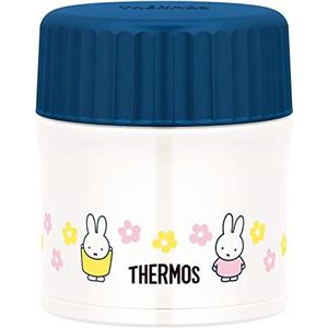 【THERMOS サーモス】 真空断熱スープジャー/フードコンテナー 【ネイビーピンク NV-P】 300ml ミッフィー柄 丸洗いOK